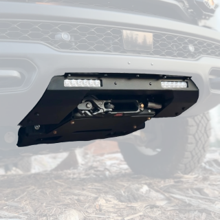 Winch mounting plate with LED lighting Offroad Package VICE