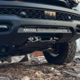 Winch mounting plate with LED lighting Offroad Package VICE