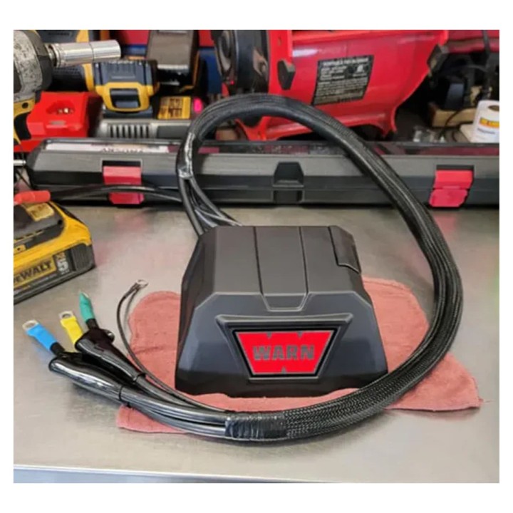 Winch control box relocation Warn VR Evo VICE DESIGN
