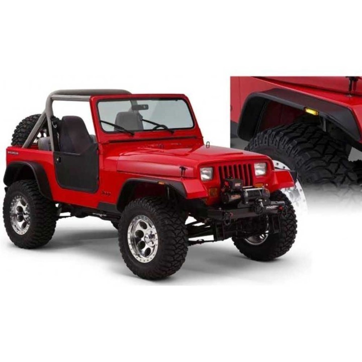 Front and rear fender flares for the Wrangler YJ | Szekla4x4