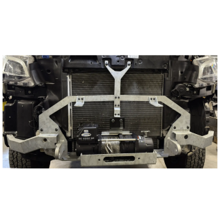 LED light bar mount for plate for a winch Heavy Duty MAER