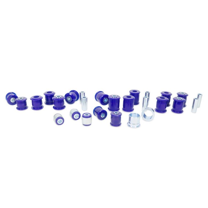 Front and rear kit bushing poliuretanowych suspension
