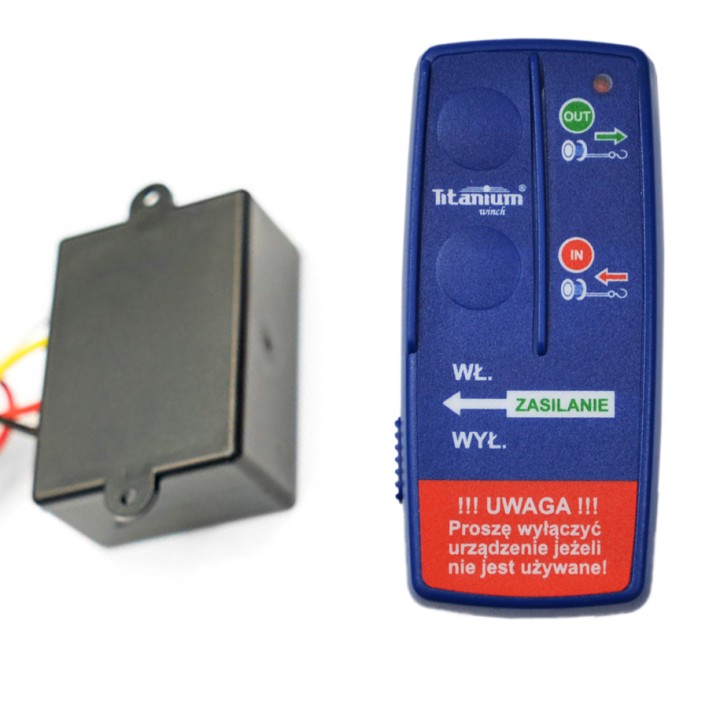 Bezprzewodowy pilot do wyciągarki PILOT 12V