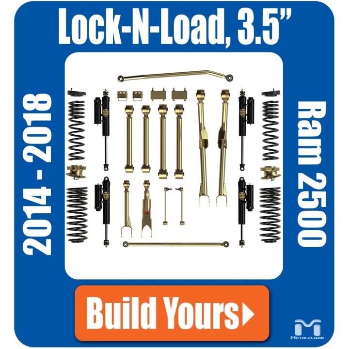 Lock-N-Load Radius Arm Suspension Lift MetalCloak 8051 | Szekla4x4