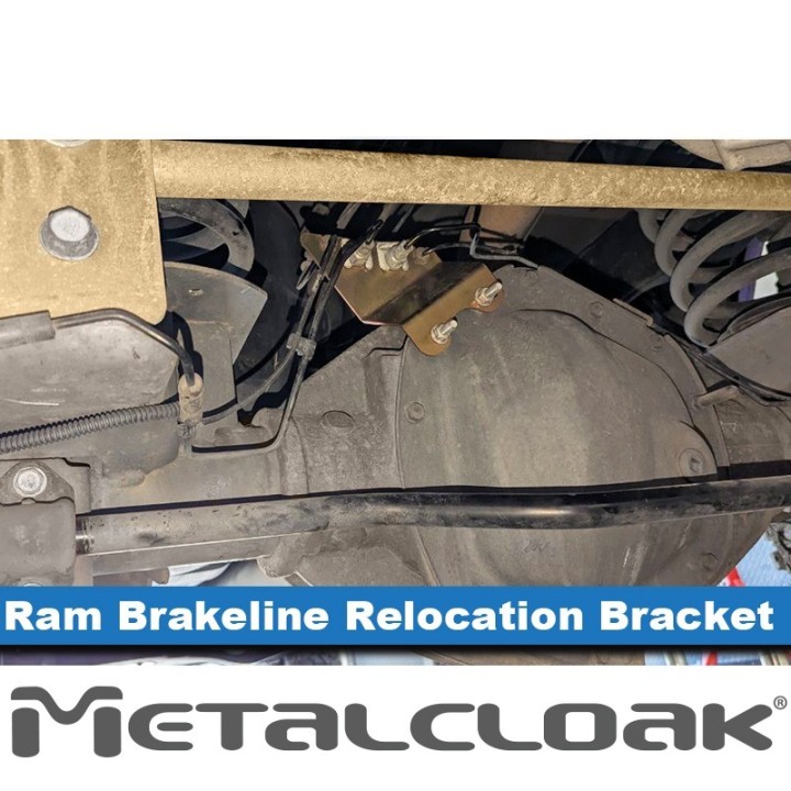 Rear Brake Line Relocation Bracket MetalCloak 8087 | Szekla4x4