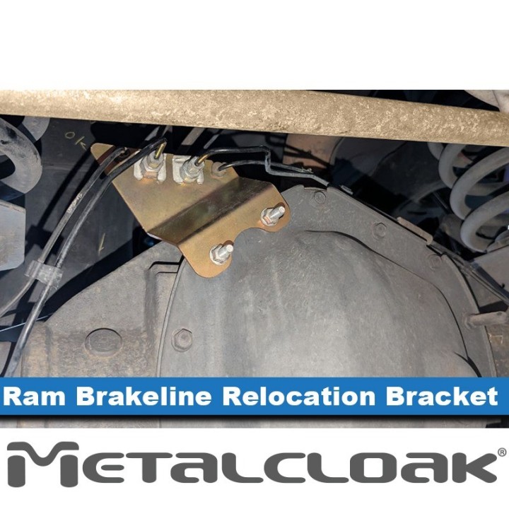 Rear Brake Line Relocation Bracket MetalCloak 8087 | Szekla4x4