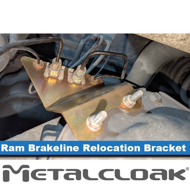 Rear Brake Line Relocation Bracket MetalCloak 8087 | Szekla4x4