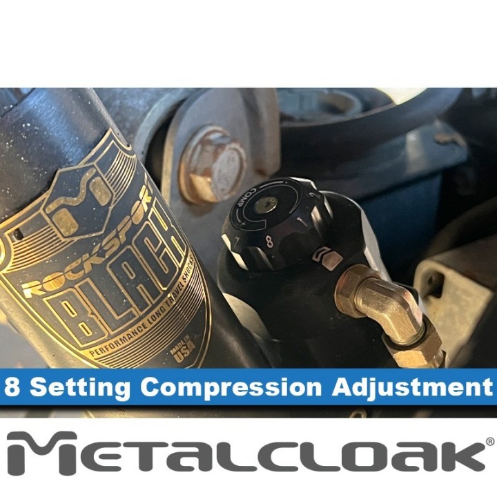 RockSport BLACK Adjustable Reservoir MetalCloak 1677 | Szekla4x4