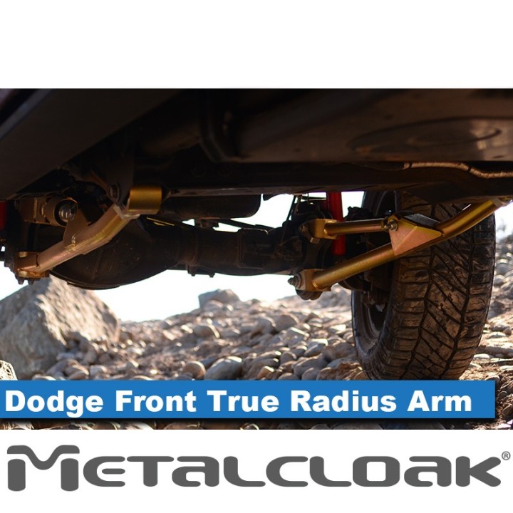 True Front Radius Arms Duroflex MetalCloak 8020 | Szekla4x4