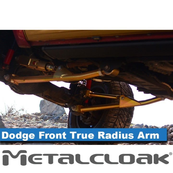 True Front Radius Arms Duroflex MetalCloak 8020 | Szekla4x4