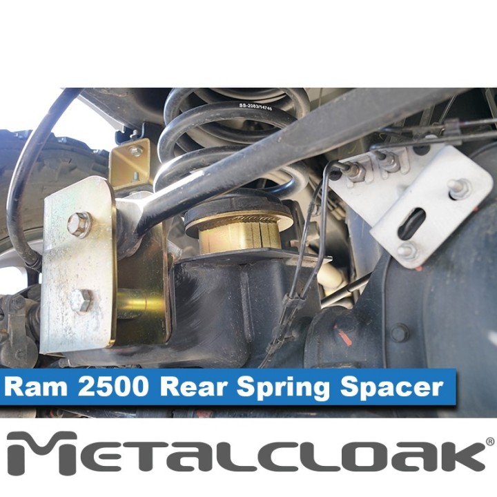 Rear Spring Spacers 3" Max Payload MetalCloak 8130 | Szekla4x4