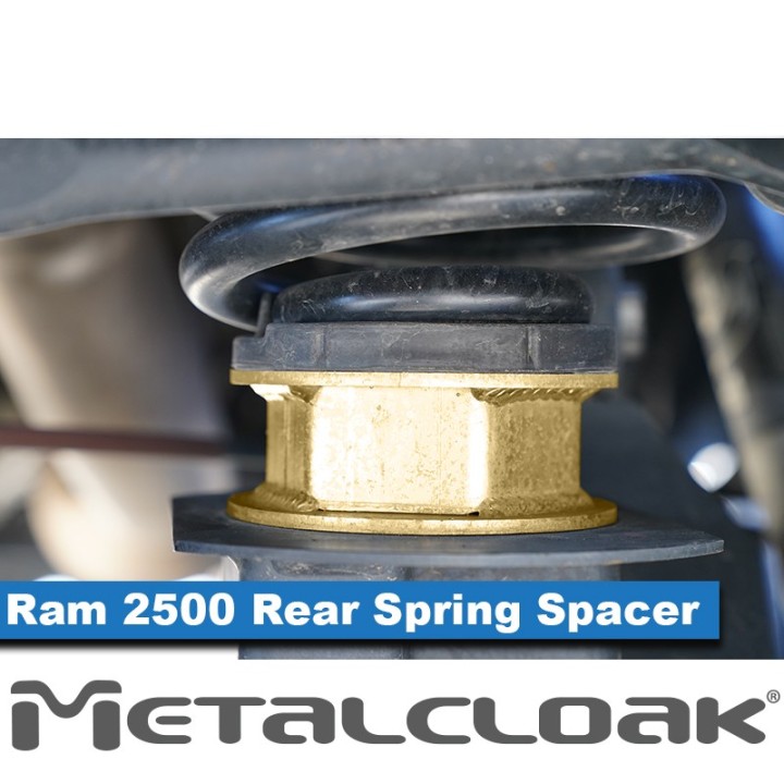 Rear Spring Spacers 3" Max Payload MetalCloak 8130 | Szekla4x4