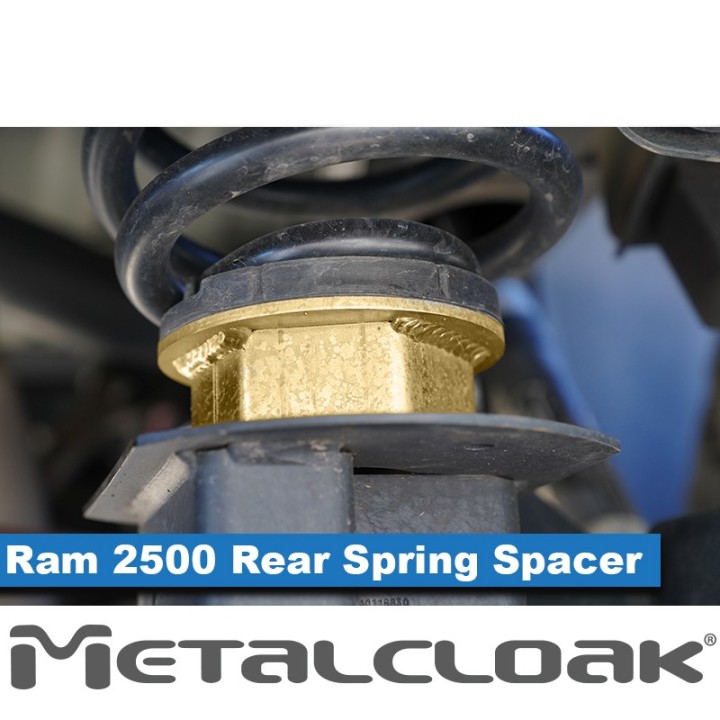 Rear Spring Spacers 3" Max Payload MetalCloak 8130 | Szekla4x4