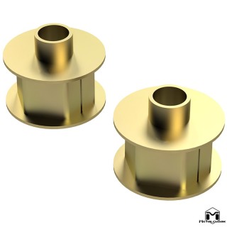 Rear Spring Spacers 3" Max Payload MetalCloak 8130 | Szekla4x4