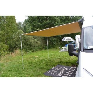 Snakeman 4WD Vehicle Awning 1.4 x 2.2 m with LED Light
