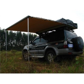 Snakeman 4WD Vehicle Awning 1.6 x 2 m, Sand Colour