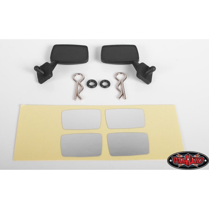 RC4WD Z-B0082 1982 Toyota Pickup and Mojave II Rubber Mirrors - view 3