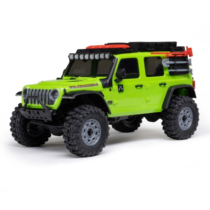 Axial SCX30 Jeep Wrangler JLU 1/30 4WD RTR AXI-2261T1, Green - view 3