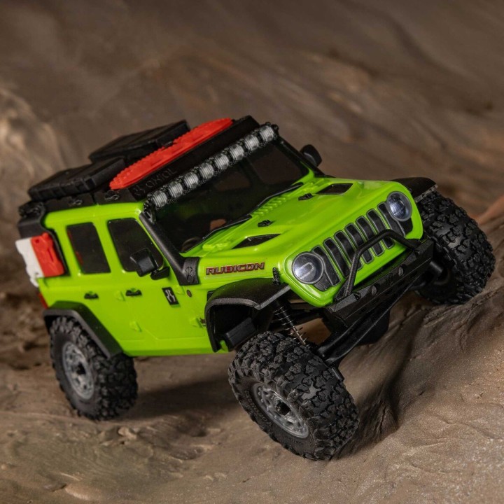 Axial SCX30 Jeep Wrangler JLU 1/30 4WD RTR AXI-2261T1, Green - view 5