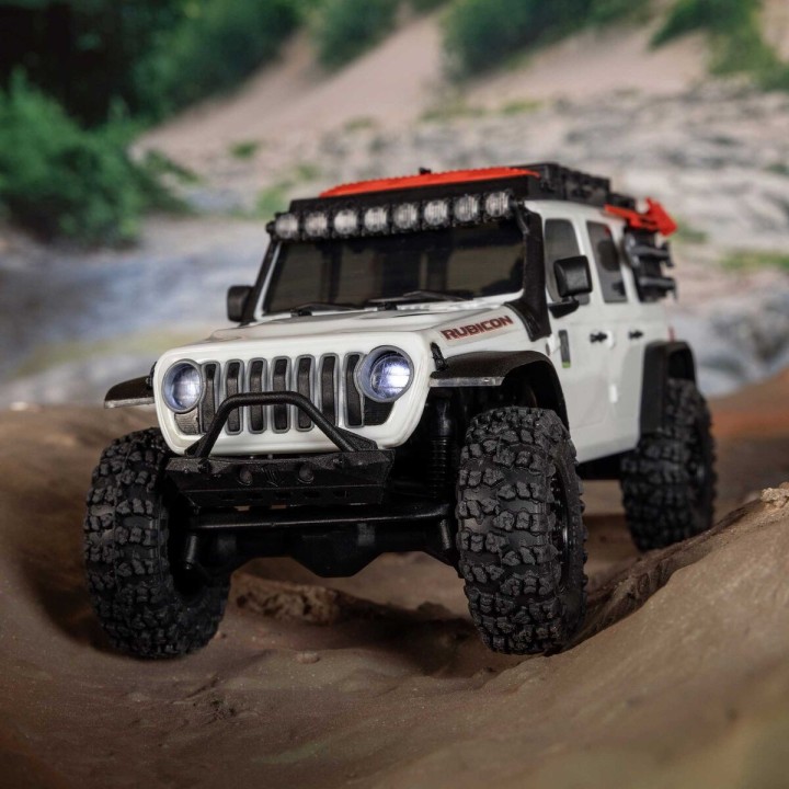 Axial SCX30 Jeep Wrangler JLU 1/30 4WD RTR AXI-2261T2, White - view 5