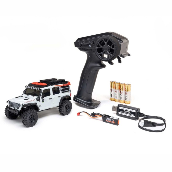 Axial SCX30 Jeep Wrangler JLU 1/30 4WD RTR AXI-2261T2, White - view 6
