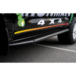 Steel side steps for Ironman 4x4 — Toyota Land Cruiser (SS015)