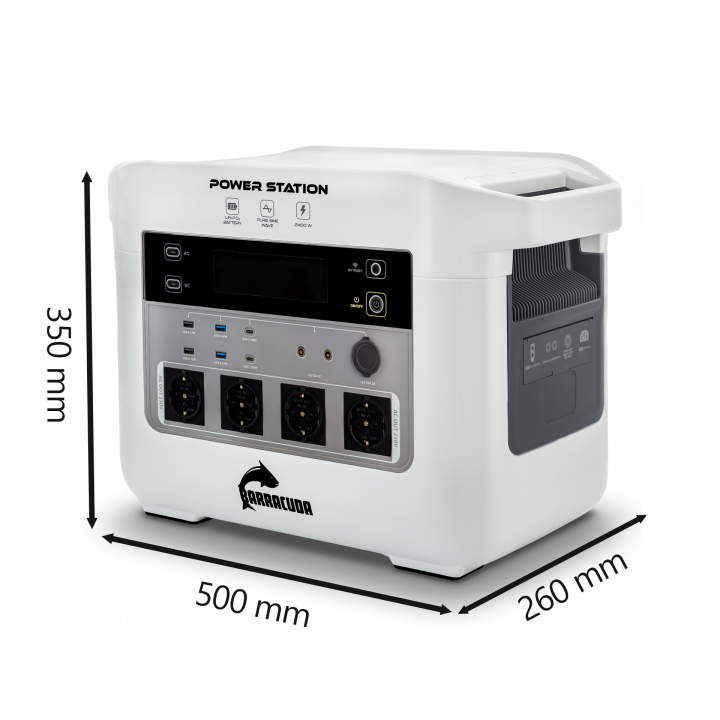 Barracuda DPS2400 Power Station 2400W 2150Wh — Barracuda