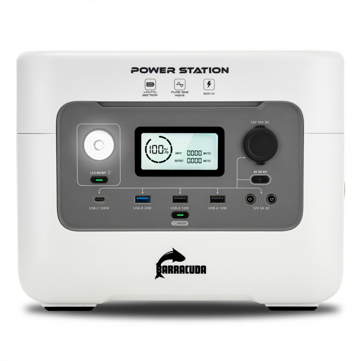 Barracuda DPS600 Power Station 600W 576Wh — Barracuda