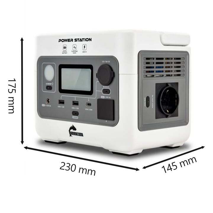 Barracuda DPS300 Power Station 300W 256Wh — Barracuda