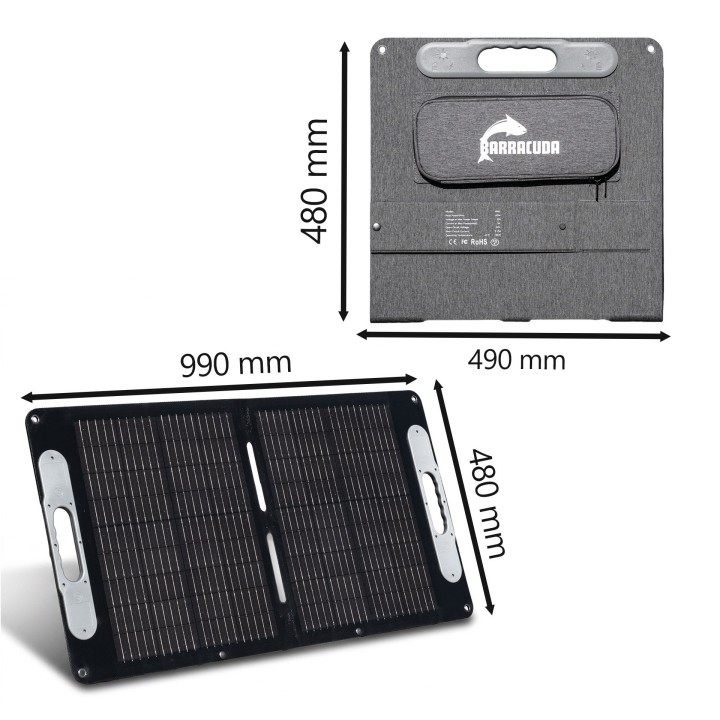 Barracuda BSP60 Foldable Solar Panel 60W 20 V / 3 A, IP67 - view 7