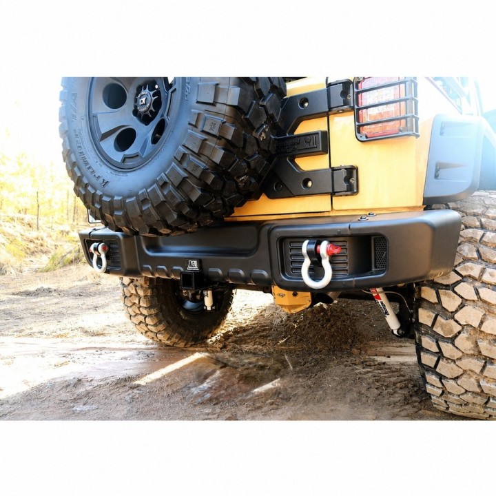 Steel rear bumper Snakeman 4WD Jeep Wrangler JK SNBR12
