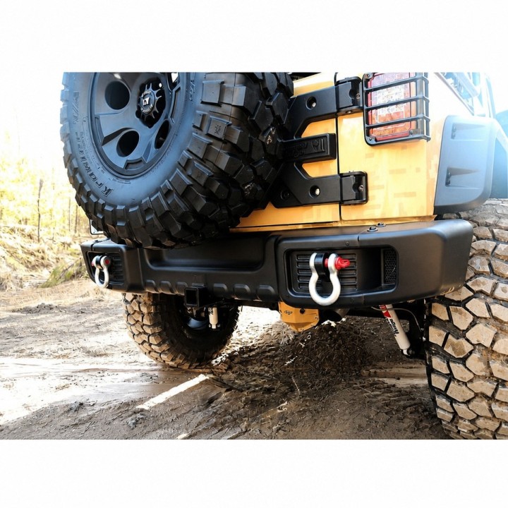 Steel rear bumper Snakeman 4WD Jeep Wrangler JK SNBR12