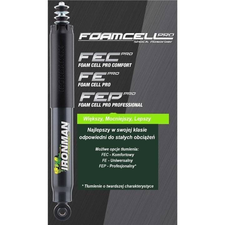 Rear shock absorber Ironman 4x4 Foam Cell Pro 45030FEP