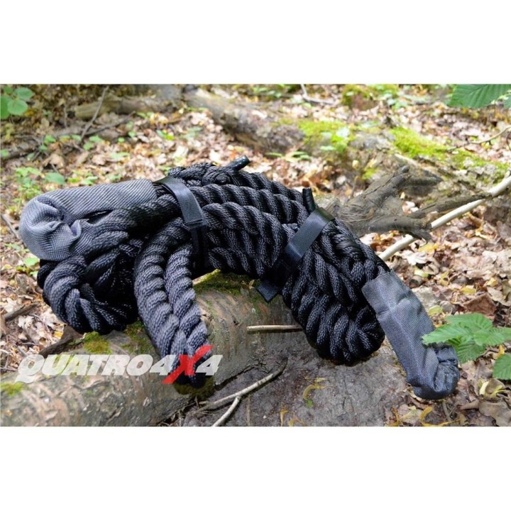 Kinetic rope black 25 t | 8m x 36mm Snakeman 4WD (SNL036)