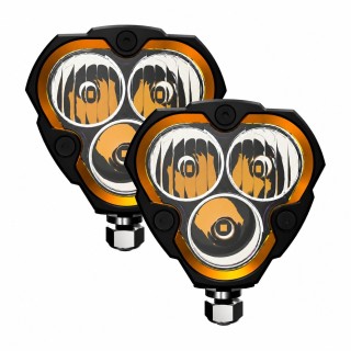 KC HiLiTES FLEX ERA 3 Spot - 2-Light 40W LED Kit