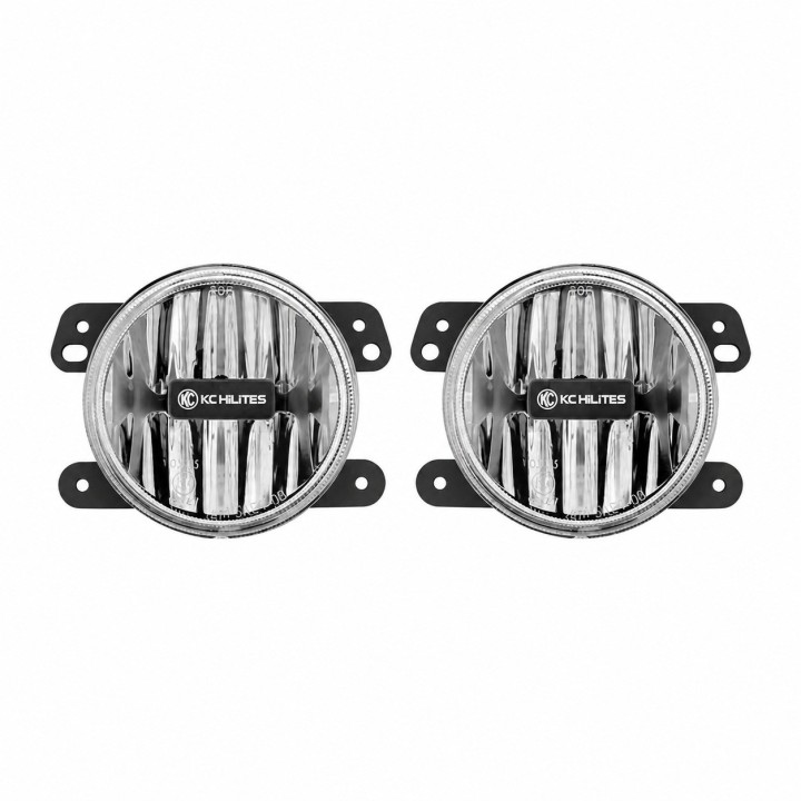 KC Gravity LED G4 4" Fog Lights - Jeep JK 2010-2018