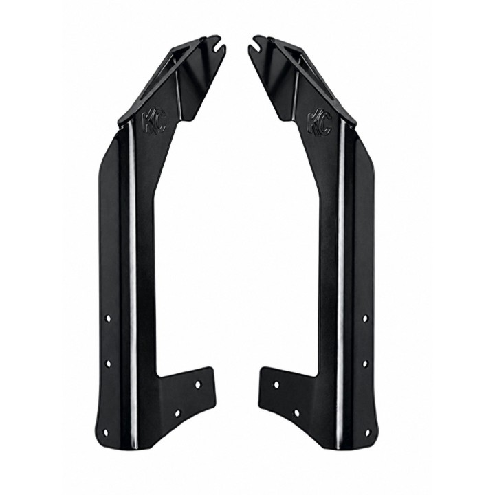 KC HiLiTES 50" Overhead Light Bar Mounts - Jeep Wrangler JK 07-18