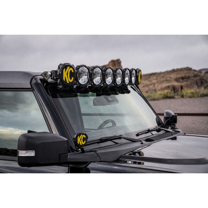 KC HiLiTES 50" Light Bar Mounts - Ford Bronco 2021+