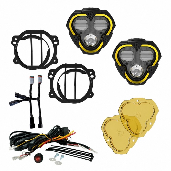 KC FLEX ERA 3 Dual Mode SAE - Jeep Plastic Bumper Kit