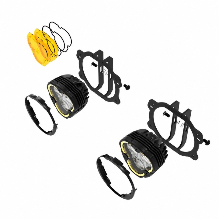 KC FLEX ERA 3 Dual Mode SAE - Jeep Plastic Bumper Kit