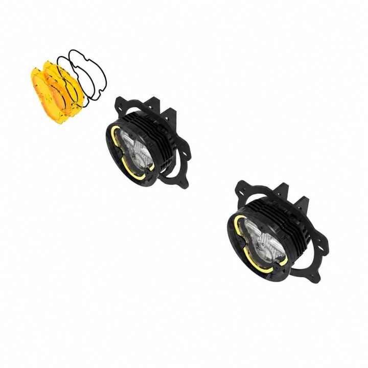 KC FLEX ERA 3 Dual Mode SAE - Jeep Plastic Bumper Kit