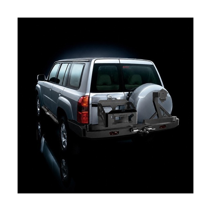 Rear steel bumper Snakeman 4WD Nissan Patrol Y61 SNBR02