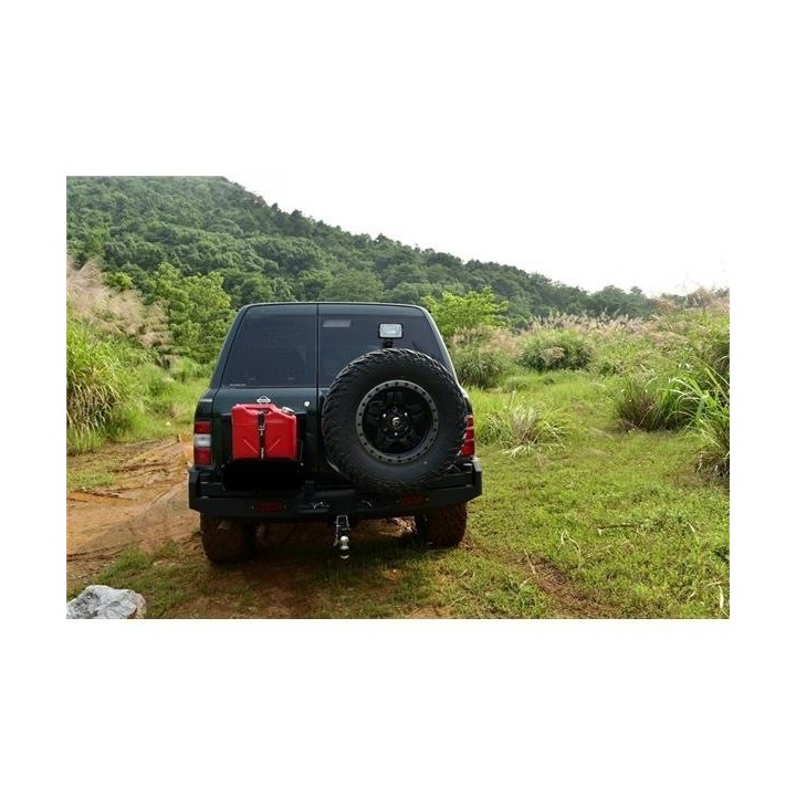 Rear steel bumper Snakeman 4WD Nissan Patrol Y61 SNBR02