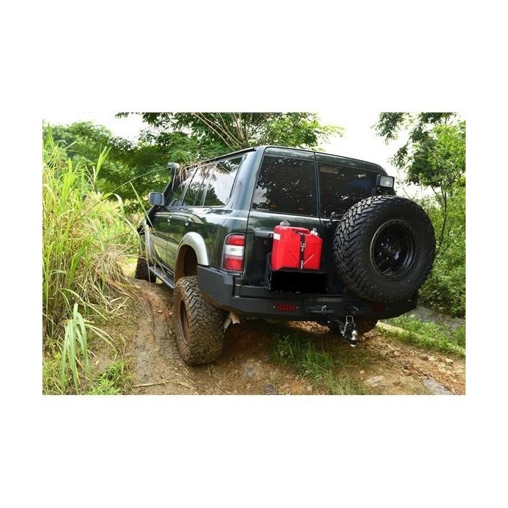 Rear steel bumper Snakeman 4WD Nissan Patrol Y61 SNBR02