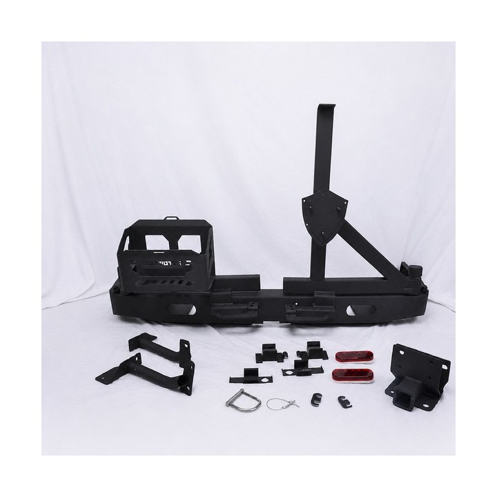 Rear steel bumper Snakeman 4WD Nissan Patrol Y61 SNBR02