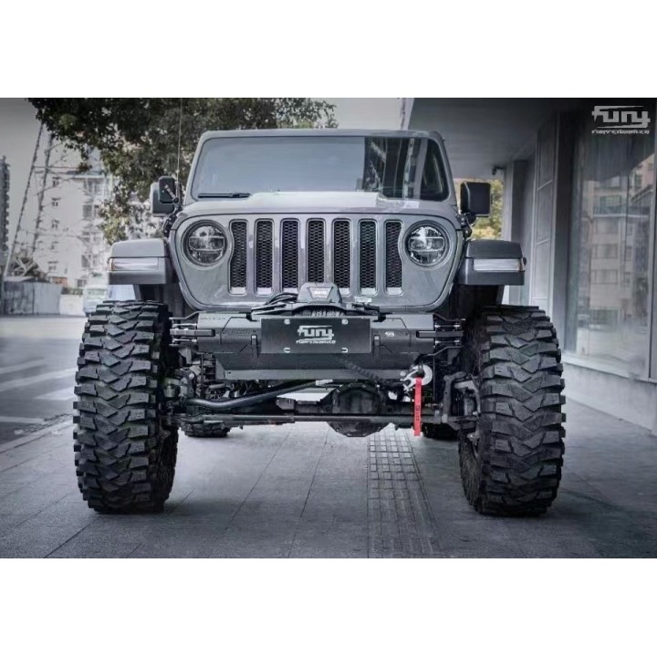 FURY Front Bumper Jeep Wrangler JL / JLU 2018+ aluminium - view 2