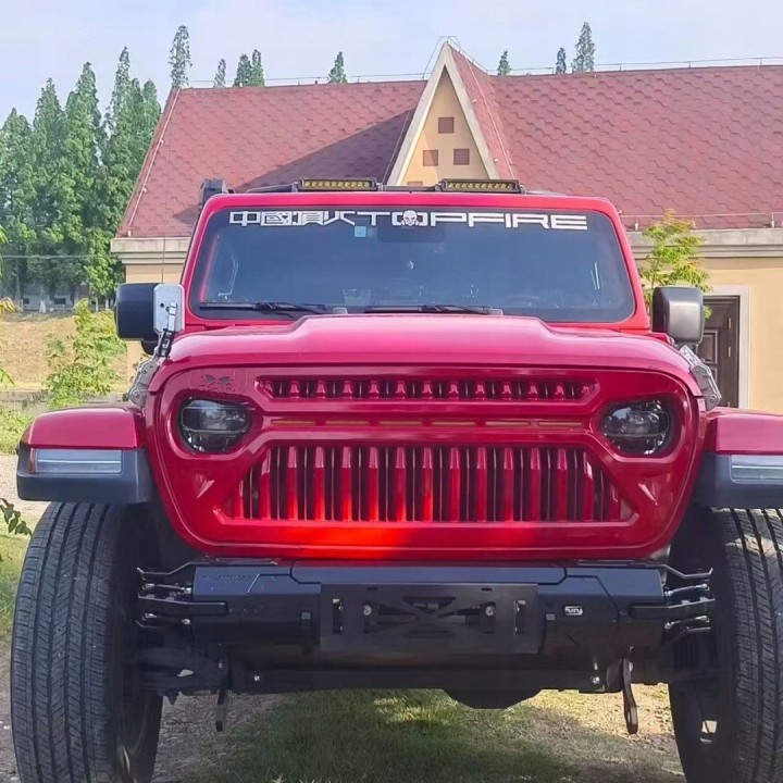 FURY Front Bumper Jeep Wrangler JL / JLU 2018+ aluminium - view 3
