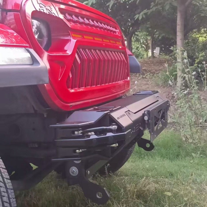 FURY Front Bumper Jeep Wrangler JL / JLU 2018+ aluminium - view 4