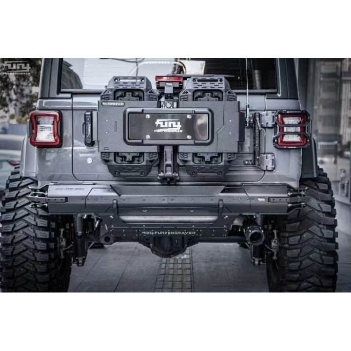 FURY Aluminium Rear Bumper Jeep Wrangler JL/JLU 2018+ PDC