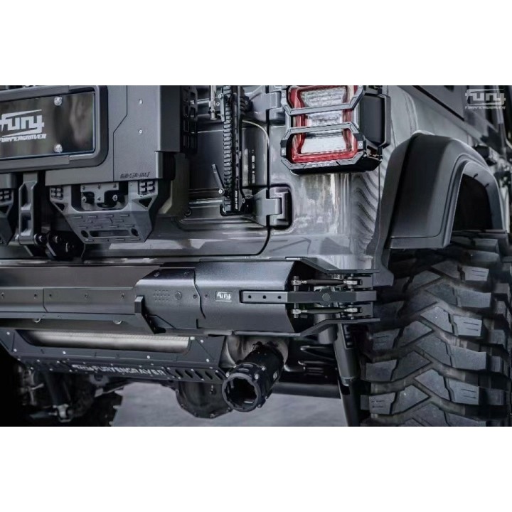 FURY Aluminium Rear Bumper Jeep Wrangler JL/JLU 2018+ PDC - view 2